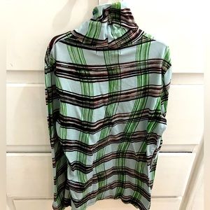 Proenza Schouler plaid turtleneck size small.